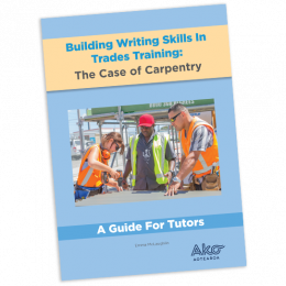 RESOURCE Building Writing Skills in Trades Training