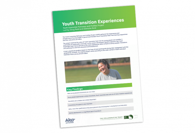 Youth transition experiences cover image