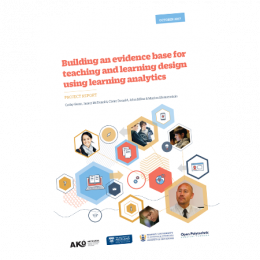 learner analytics report cover
