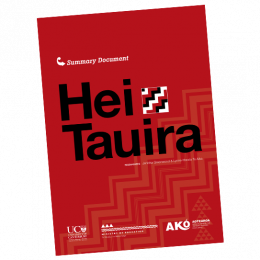 SUMMARY REPORT Hei Tauira