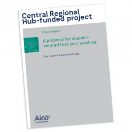 REPORT A proposal for student centred first year university teaching