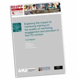 exploring the impact of mentoring training fin