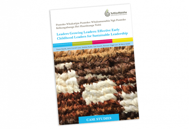 CASE STUDIES Leaders Growing Leaders Effective Early Childhood Leaders for Sustainable Leadership