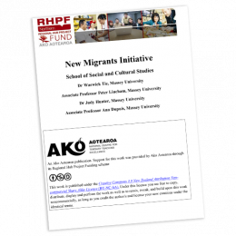 RESEARCH REPORT New Migrants Initiative