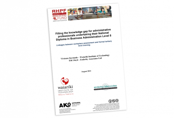 filling the knowledge gap for administrative professionals undertaking their dba level 5