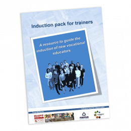 RESOURCE Induction Pack for Trainers A Resource to Guide the Induction of new Vocational Educators