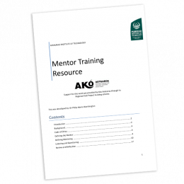 RESOURCE Mentor Training Resource