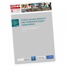 REPORT Critical Success Factors in Inter Institutional Project Collaborations