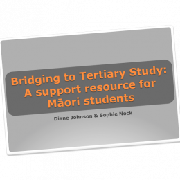 Bridging to Tertiary Study support resource