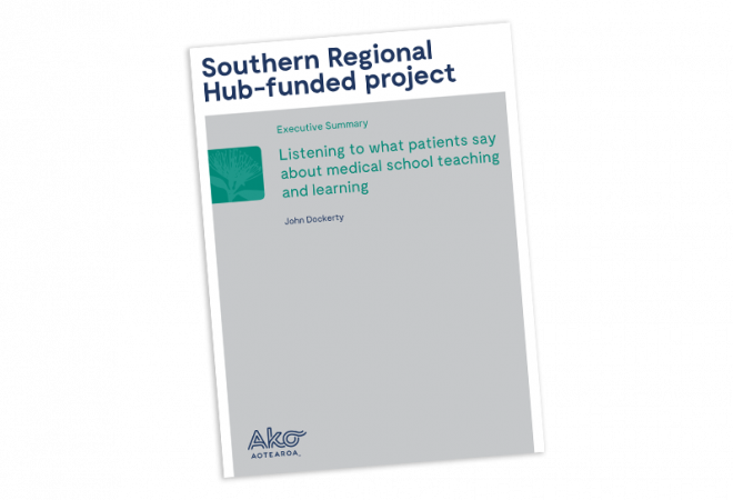 SUMMARY REPORT Listening to what patients say about medical school teaching and learning