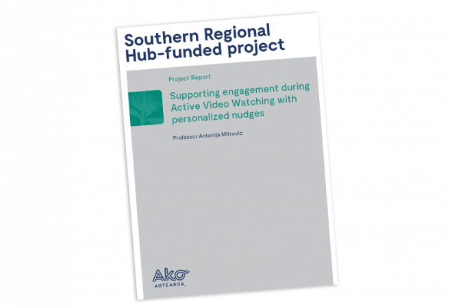 Active video watching with personalised nudges cover image
