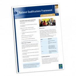 coffee break guide national qualifications framework