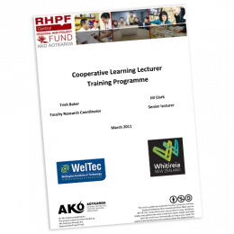 RESEARCH REPORT Cooperative Learning Lecturer Training Programme