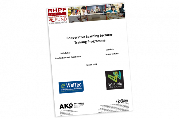 RESEARCH REPORT Cooperative Learning Lecturer Training Programme