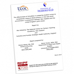 REPORT The Effectiveness of Simulation in Preparing Student Nurses