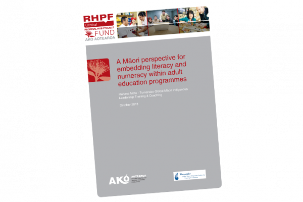 RESEARCH REPORT A Maori Perspective for Embedding Literacy