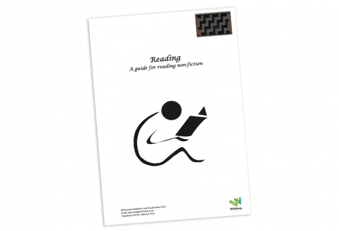 TUTOR GUIDE A guide for reading non fiction