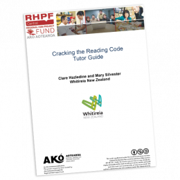 TUTOR GUIDE Cracking the Reading Code