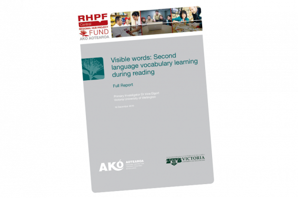 RESEARCH REPORT Visible Words Second Language Vocabulary Learning During Reading