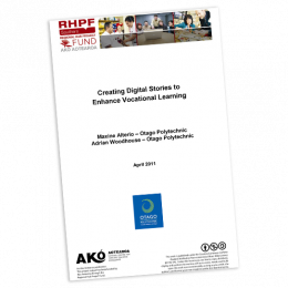 creating digital stories to enhance vocational learning