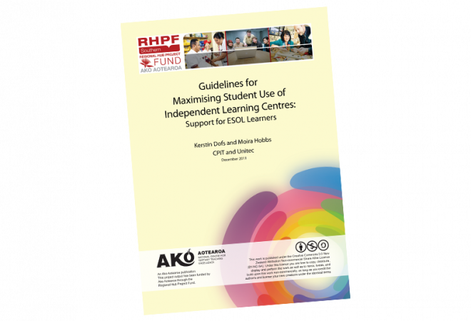 guidelines for maximising student use of independent learning centres