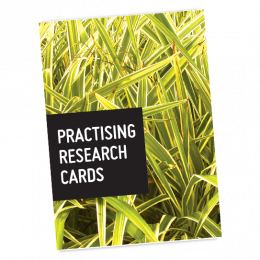 RESOURCE Practising Research Cards