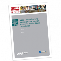 RESEARCH REPORT WBL a new Learning Paradigm The Learner Employer and Facilitator Experience