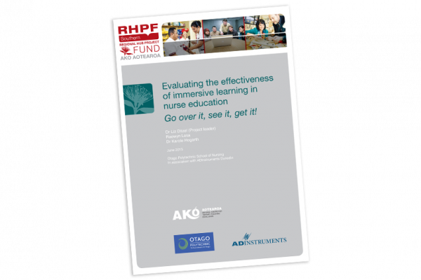 RESEARCH REPORT Evaluating the Effectiveness of Immersive Learning in Nurse Education
