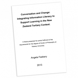 THESIS Integrating Information Literacy to Support Learning in the New Zealand Tertiary Context