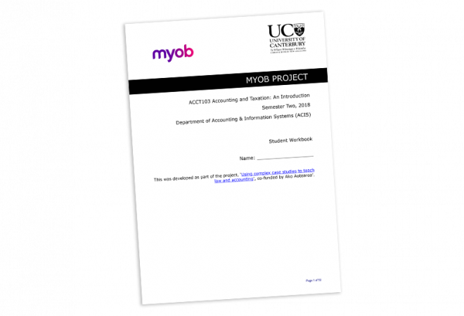 MYOB cover image