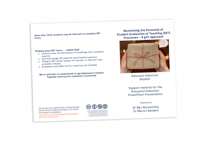 Educator induction booklet cover image