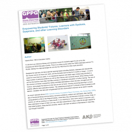 RESEARCH REPORT Empowering Students Futures Learners with Dyslexia Dyspraxia and other Learning Disorders