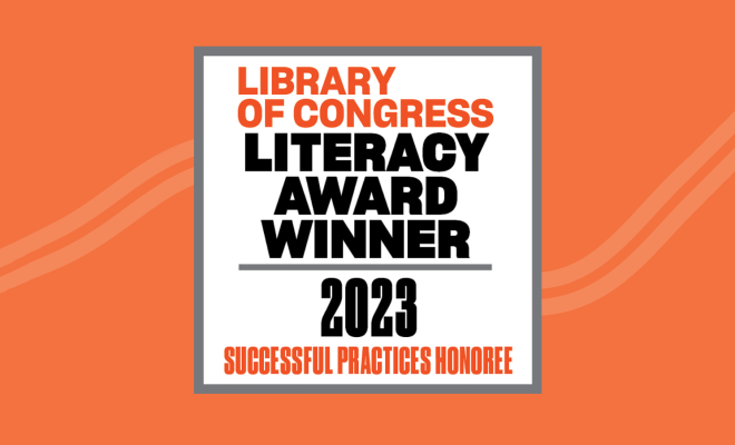 Library of Congress Literacy Award Winner 2023 - Successful practices honoree