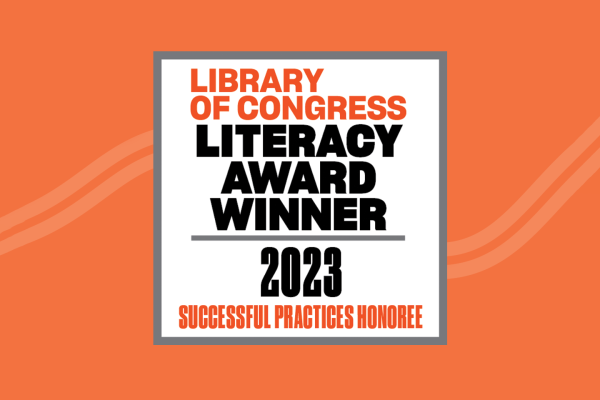 Library of Congress Literacy Award Winner 2023 - Successful practices honoree