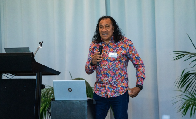 Pale sauni talks about his samoan heritage