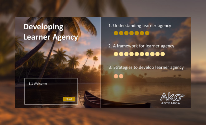 Developing Learner Agency