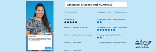 Manako LLN Educator Pathway