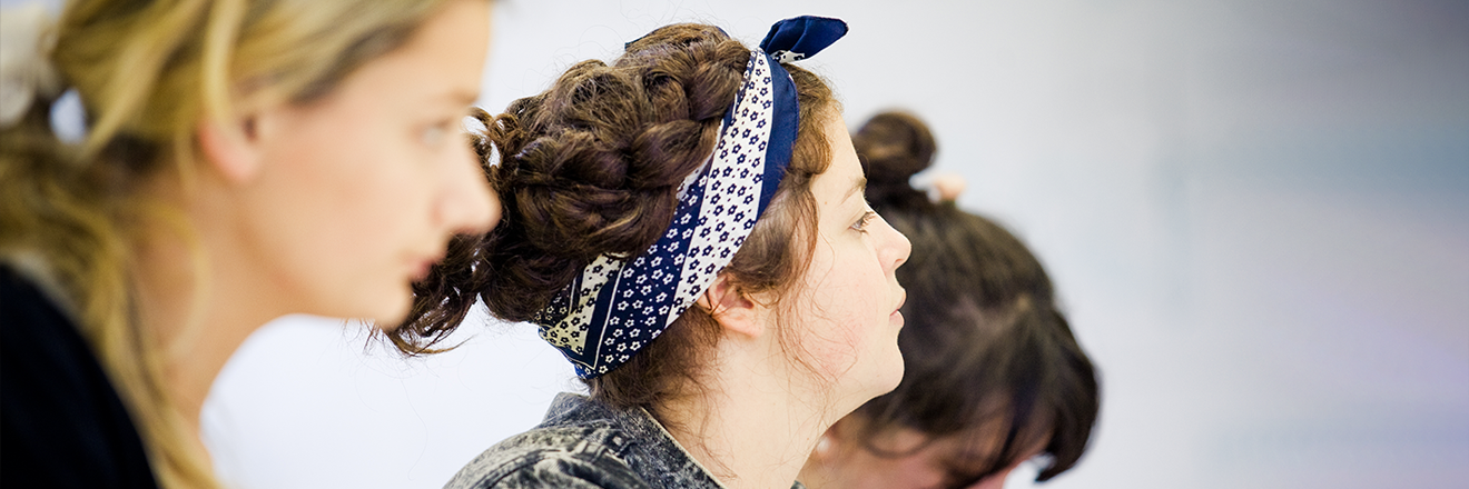 Students paying close attention during a lecture.