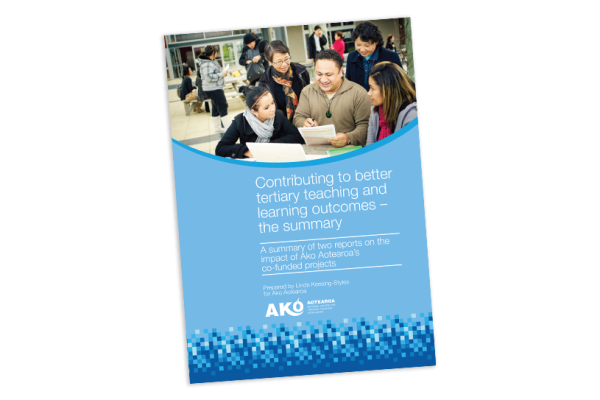 Contributing to better tertiary teaching and learning outcomes the summary cover image
