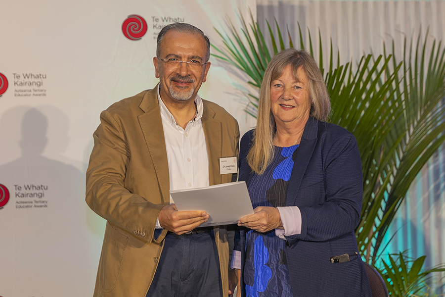 Dr Joseph Aziz and Hon Penny Simmonds