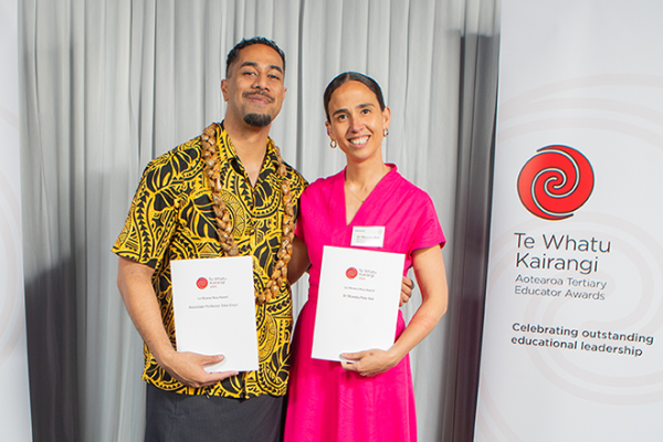 2025 Le Moana Mua Awardees | Dion Enari and Moeata Keil