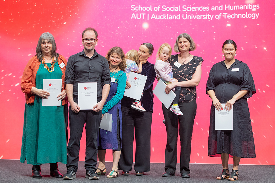 Representatives from the NZSL Team