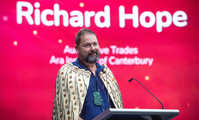 Richard Hope | 2025 Te Whatu Kairangi Award winner