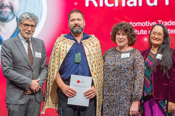 Derek McCormick, Richard Hope, Kerry Davis and Meegan Hall