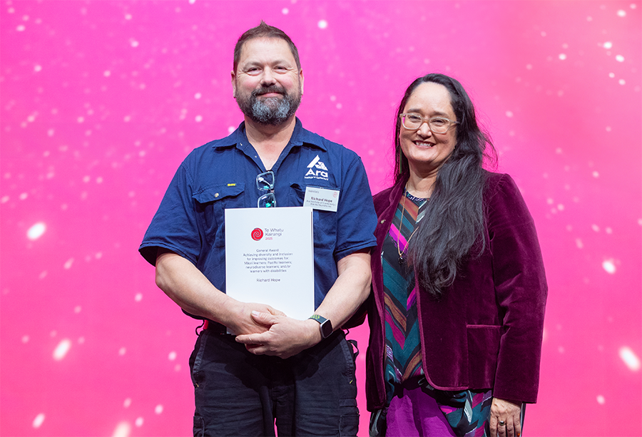 Richard Hope and Meegan Hall