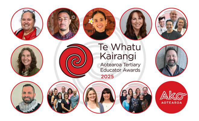 Te Whatu Kairangi 2025 awardees