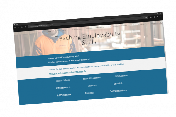 Teaching employability skills
