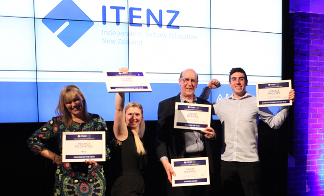 ITENZ Award winners 2018